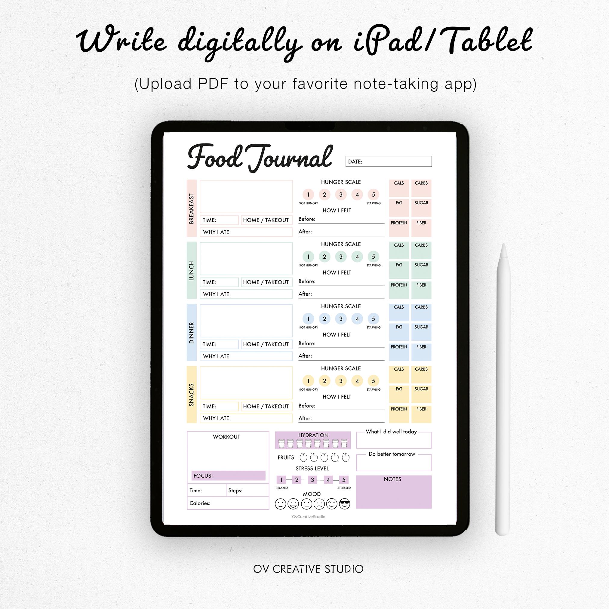 Personal Planner Bundle Printable, Digital | Fillable PDF | Journal ...