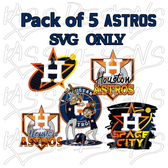 Astros Houston H Space City Baseball Flag Shirt Designs SVG 