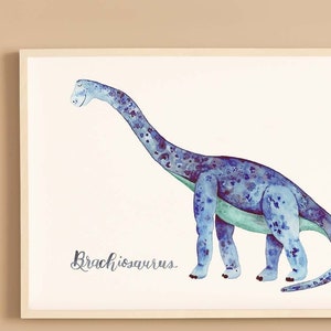 Brachiosaurus poster