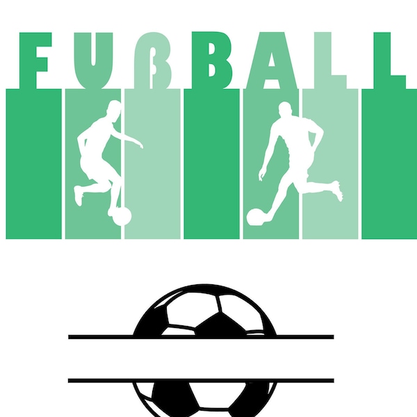 Traceur fichier football commercialement utilisable | Fan de football | Footballeurs | Fichiers SVG, Studio3, JPG, PNG | Football par nom