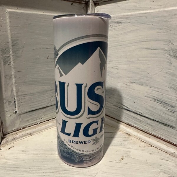 Busch Light Tumbler Wrap Etsy