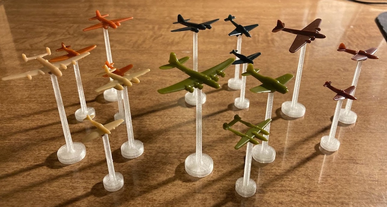 Flight Stands for Miniatures Wargames and Tabletop Board Etsy