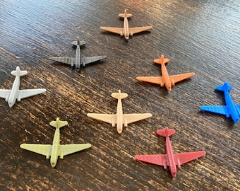 Qty 4x US Douglas DC-3 / C-47 Skytrain/Dakota Air Transports for tabletop board games like Axis and Allies