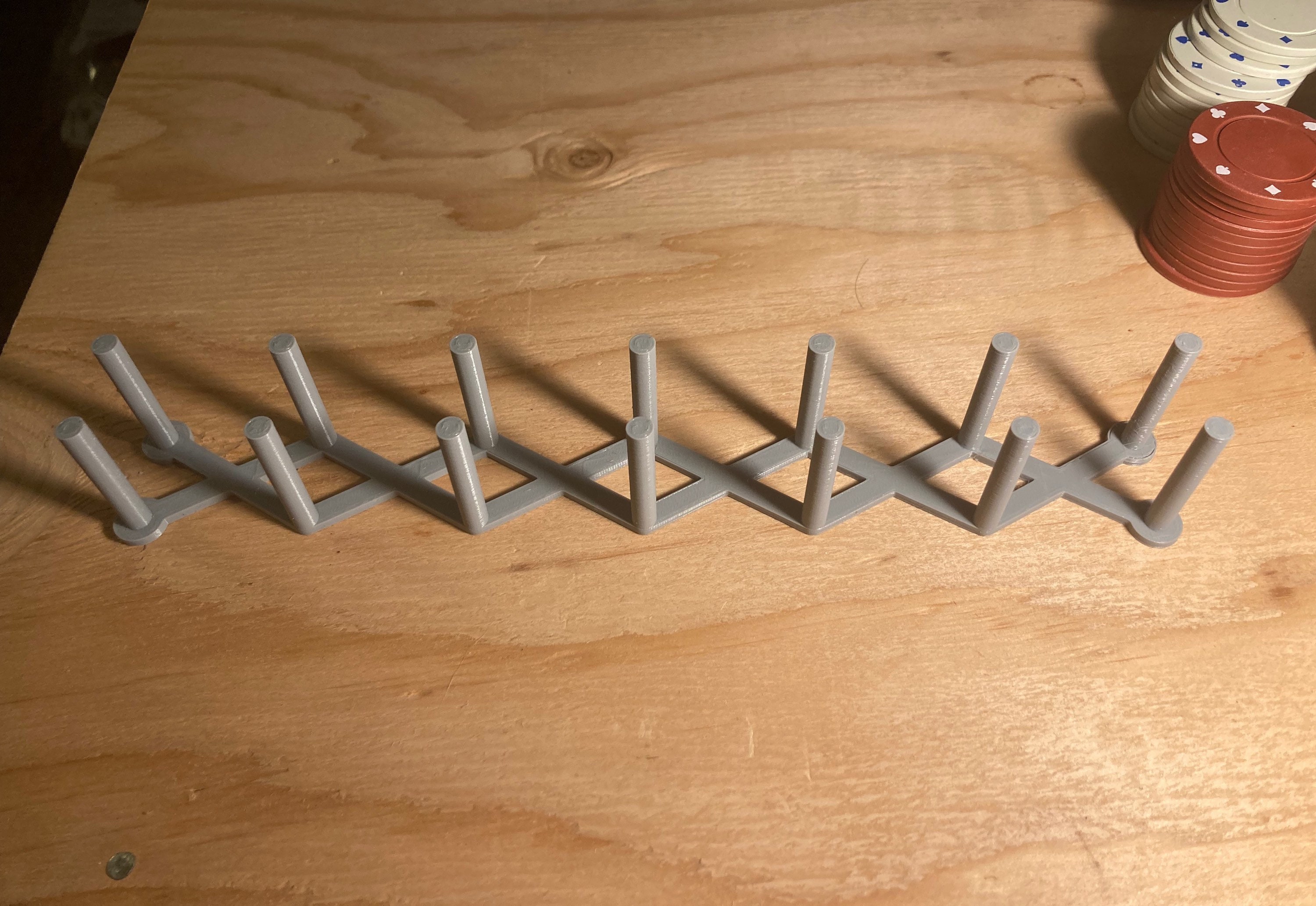 Standard 39mm Poker Chip Holders 3 Sizes Hold up to 72 Etsy