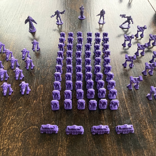 Genuine OOB Risk 2210 A.D. M.O.D. Units & Commander Miniatures - OOB Replacements or Custom-painted for new armies/colors or more players!