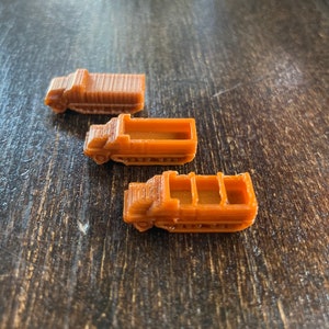 QTY 5x Japanese Ho-Ha Type 1 Mechanized Infantry/Armored Personnel Carrier miniatures for tabletop board games like Axis and Allies
