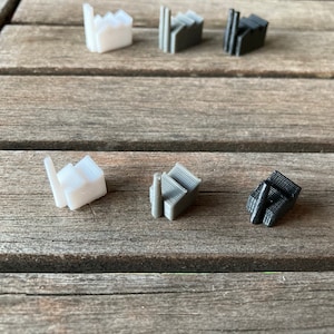 QTY 10x Minor Industrial Complex/small factory for board games like Axis and Allies (3D-printed)