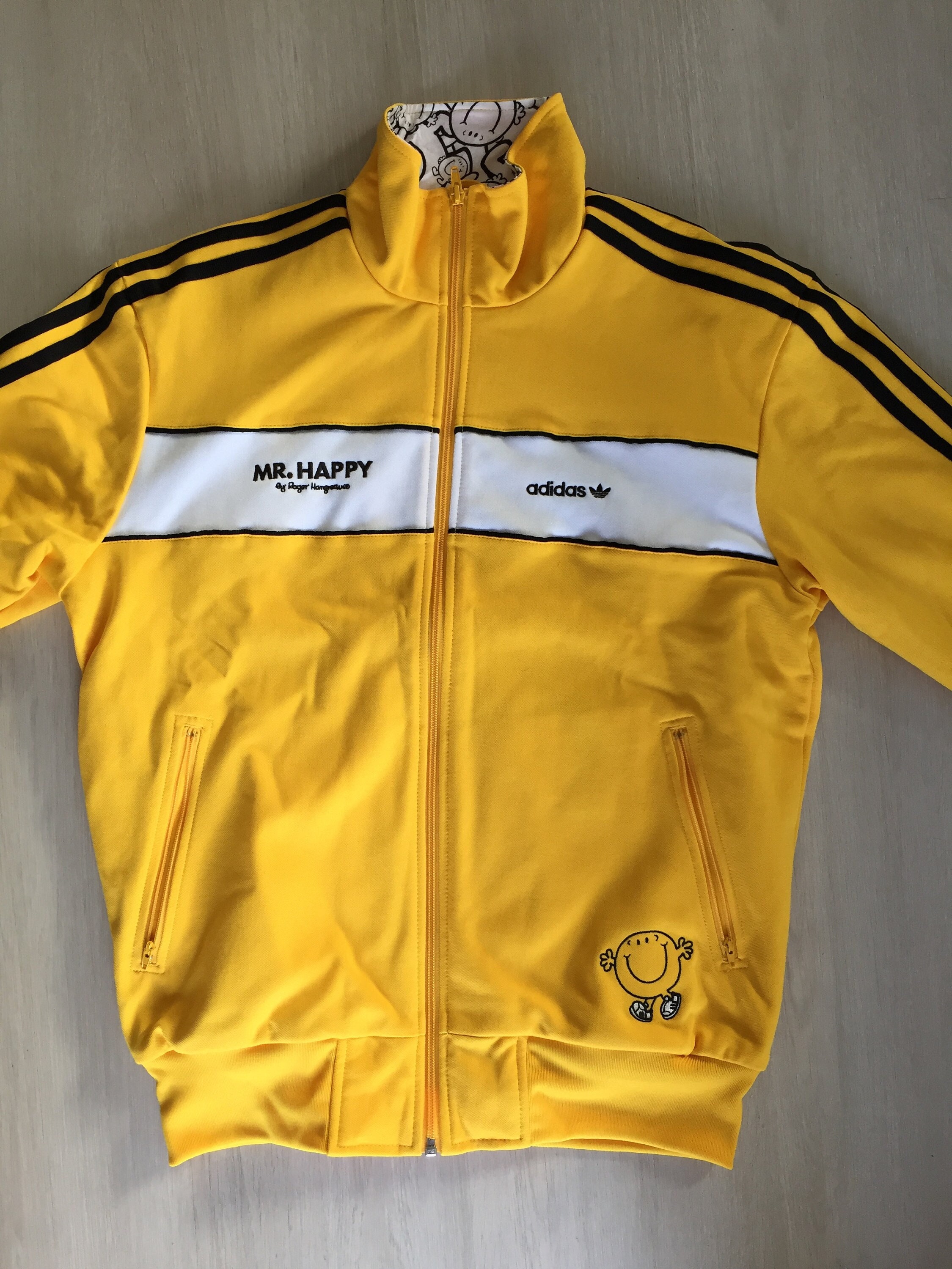 Adidas Limited Edition Mr Happy Jacket Collection - Etsy Zealand