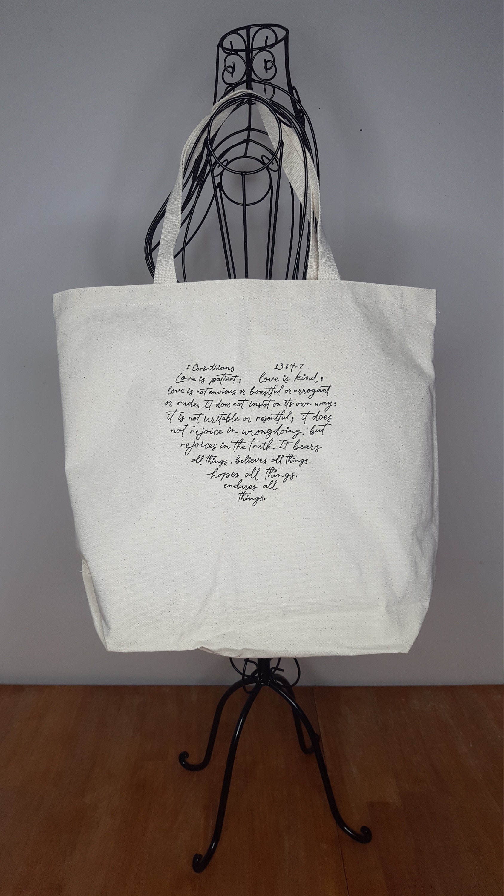 Love Believes All Things Tote Bag Love Believes All Things Tote Bag