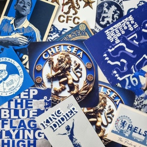 20x pieces Chelsea Style Vinyl Stickers bundle