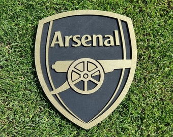 Arsenal London (The Gunners) football club crest logo as a wall decoration