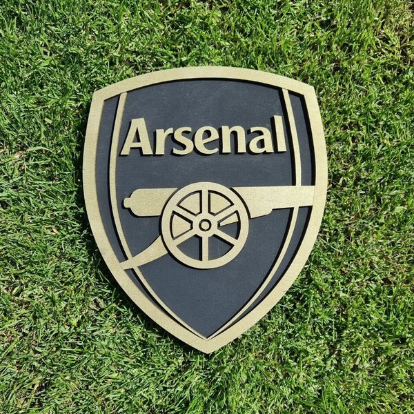 Arsenal London (The Gunners) football club crest logo as a wall decoration