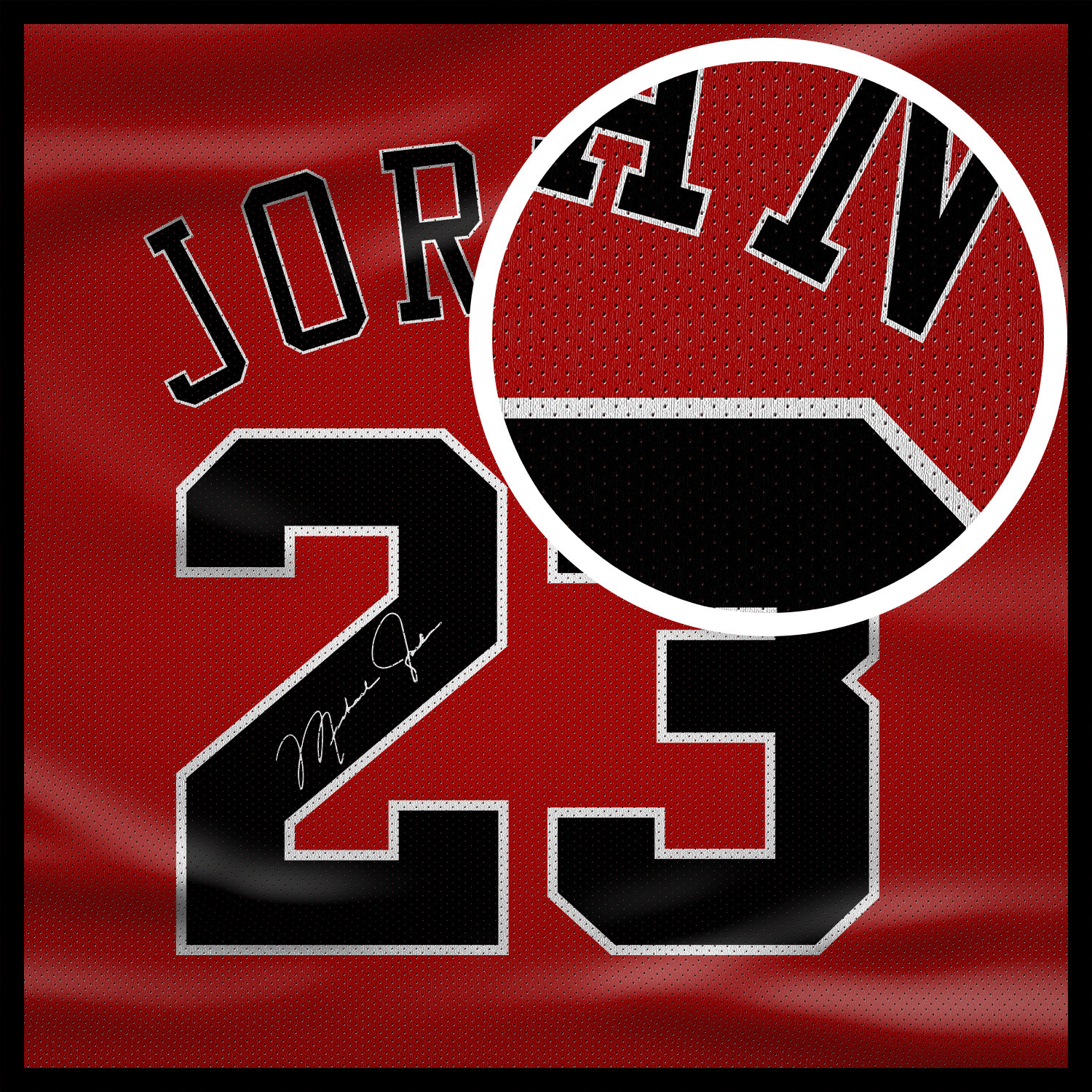 Michael Jordan 32x36 Custom Framed Bulls Jersey Display with Vintage USA  Basketball Olympic Pin