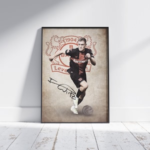 Florian Wirtz - Retro memorablia with signature | poster or framed