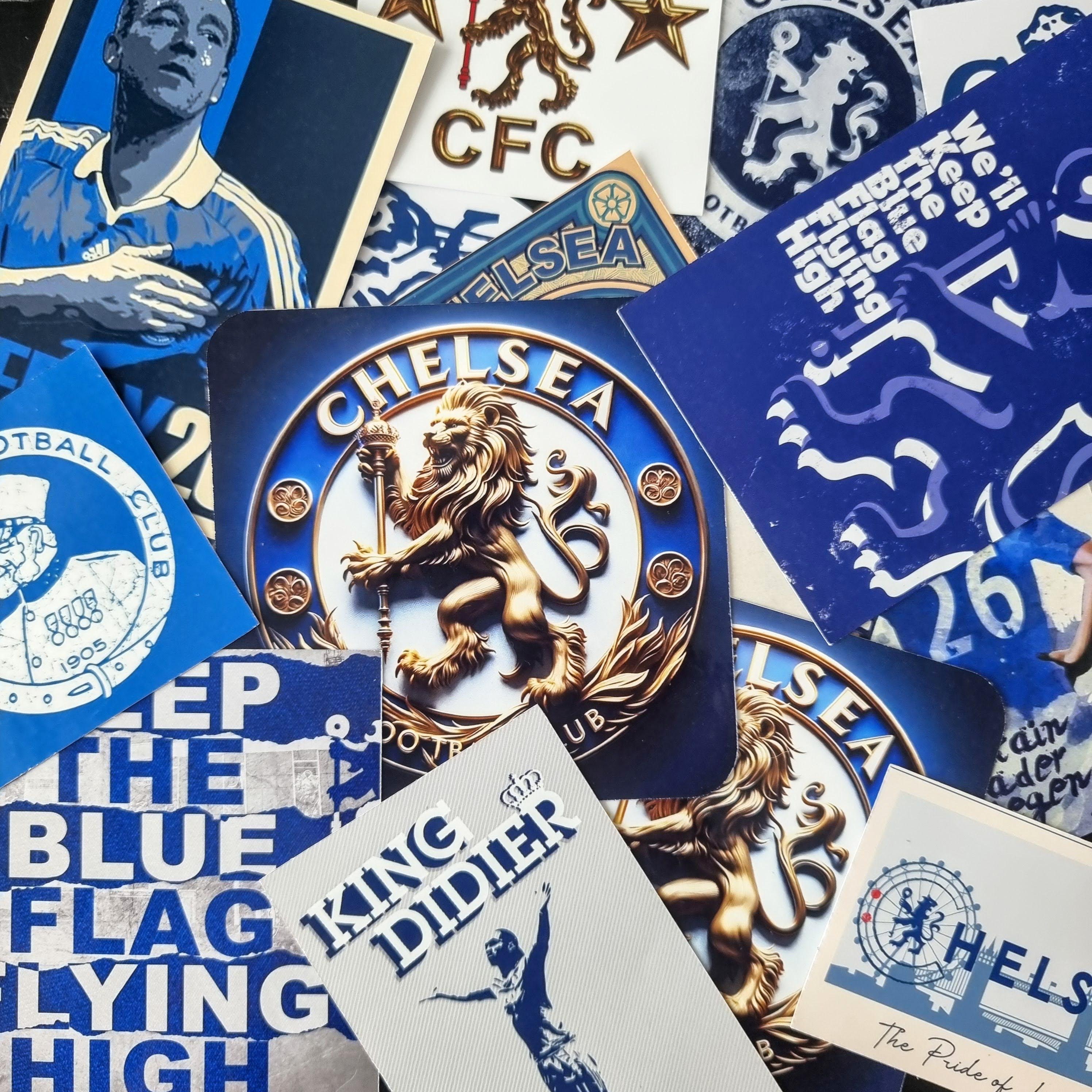 20x Pieces Chelsea Style Vinyl Stickers Bundle - Etsy