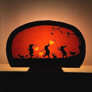 Gnomes lantern walk -DIY