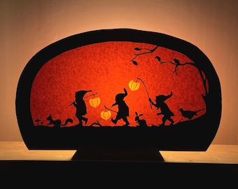 Gnomes lantern walk -DIY