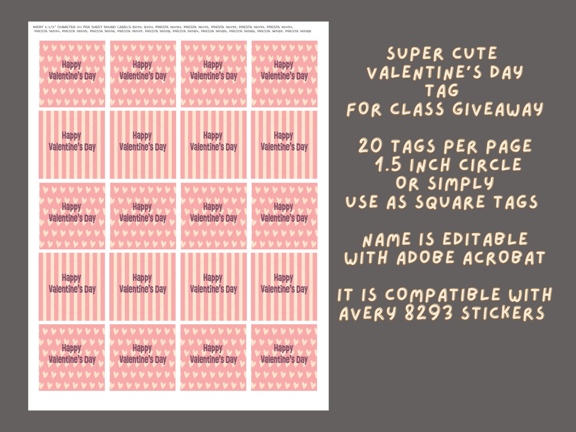 Valentine Cards, Classroom Valentines, Cute Valentines, Printable ...