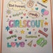 Girl Scout Coloring Pages | Digital Download | Printable | Daisy ...