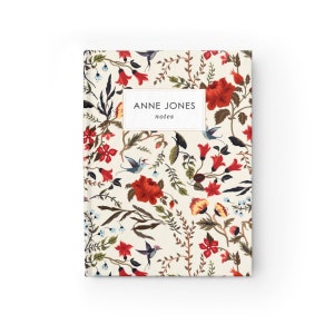 Kolibri Garten Journal | Tagebuch für Erwachsene | Gefüttert Journal | Personalisiertes Journal | Tagebuch | Personalisiertes Tagebuch für Geschenk