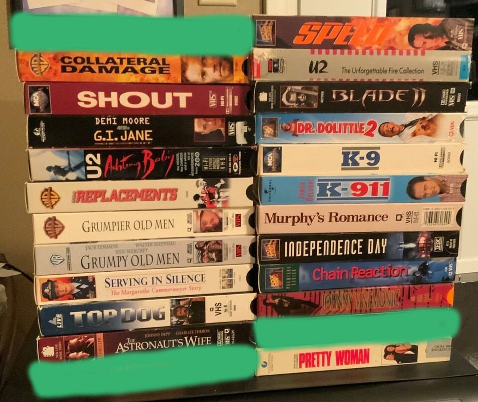 21 VHS Movies Etsy