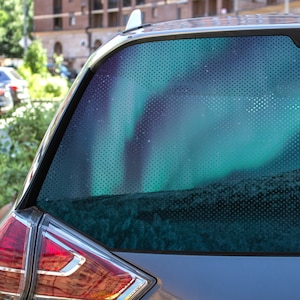 CUSTOM Rear Car Window 60/40 Perforated Decal - CUSTOM SIZE - One-way ...