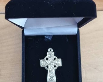 Gold Celtic Cross - Etsy UK