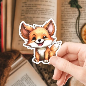 Cute Fox Sticker, Fox Sticker