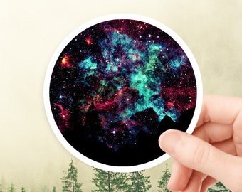 Space Sticker, Galaxy Sticker