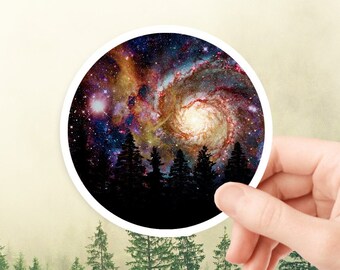 Space Sticker, Galaxy Sticker
