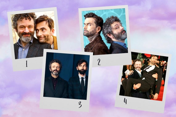 David Tennant and Michael Sheen Photo Set Canada