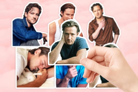Lewis Pullman Stickers, Glossy Waterproof Vinyl Decal Set