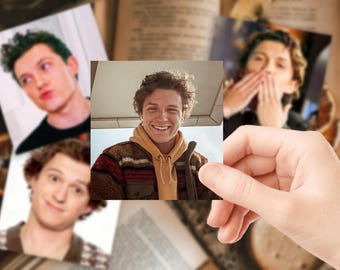 Tom Holland Photo Stickers Wasserfester Aufkleber