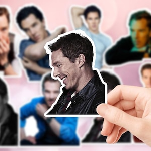 Benedict Cumberbatch Stickers, Glossy Waterproof Vinyl Decal Set