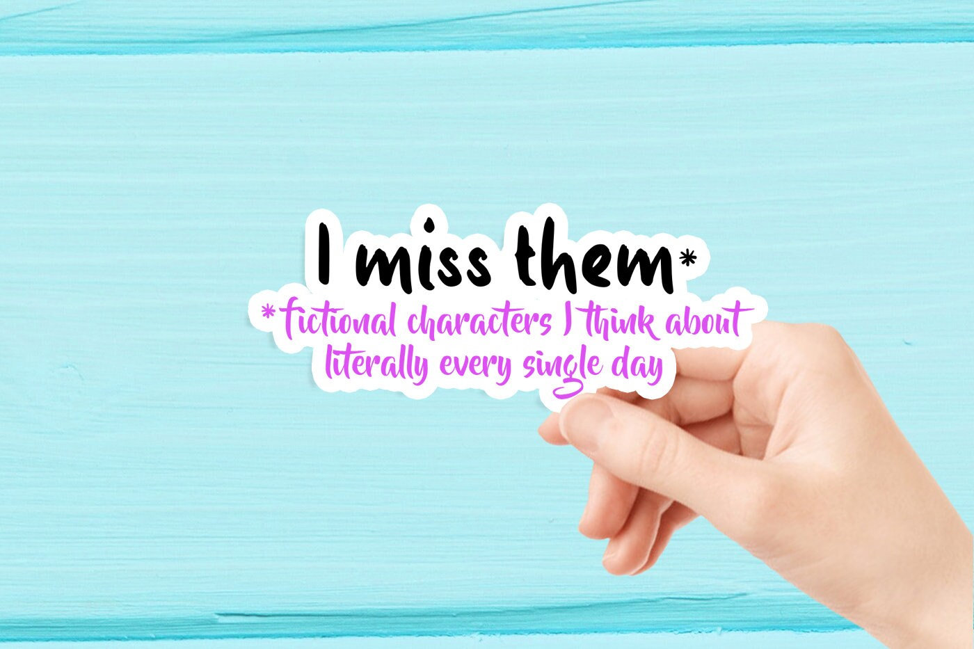 Fiktive Figuren Sticker, Fandom Sticker, Trost Charakter Sticker