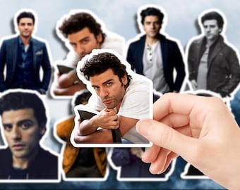 Oscar Isaac Stickers, Glossy Waterproof Vinyl Decal Set