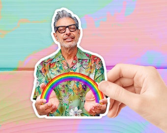 Jeff Goldblum Sticker Waterproof Sticker