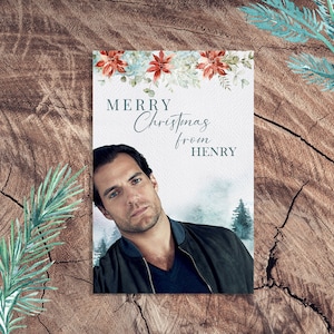 Carte de Noël Henry Cavill