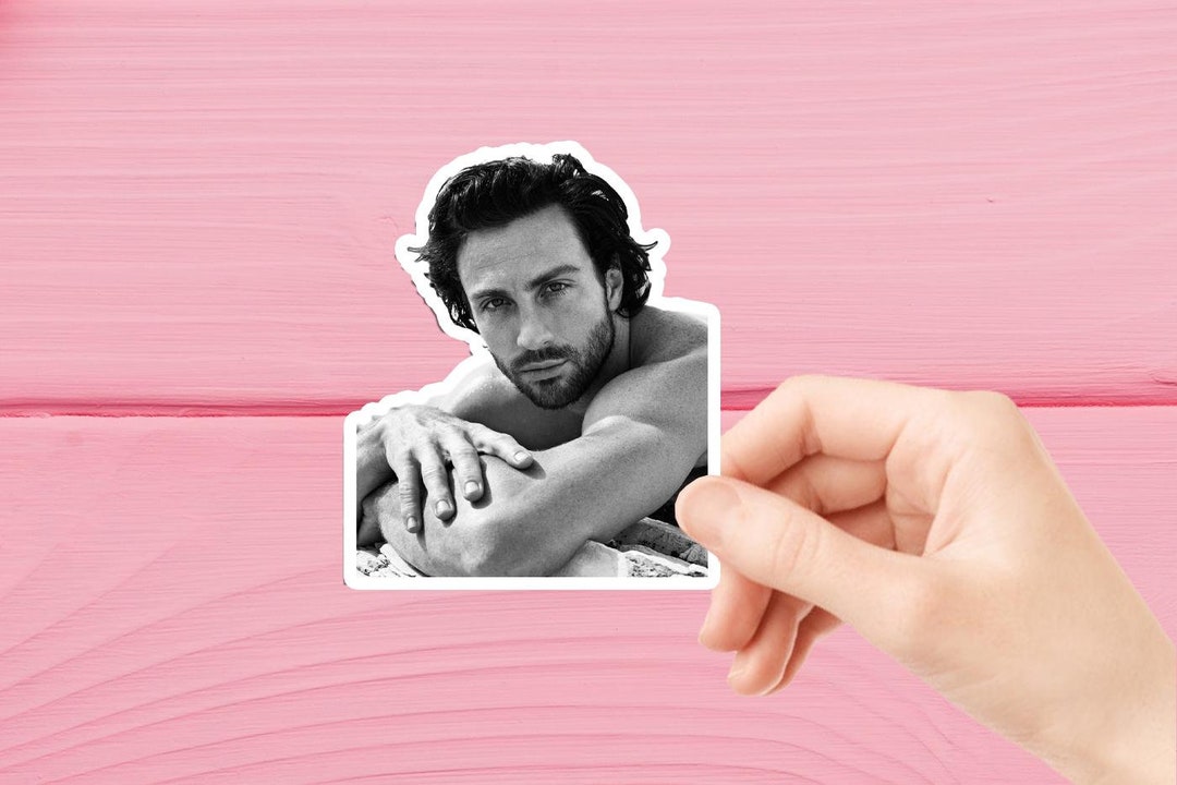 Aaron Taylor-johnson Sticker, Glossy Waterproof Vinyl Decal - Etsy
