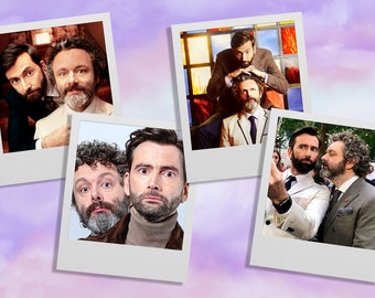 David Tennant and Michael Sheen Photo Set