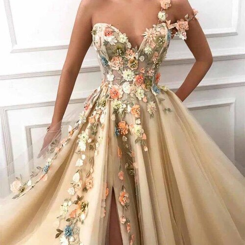 3D Floral Lace Applique 