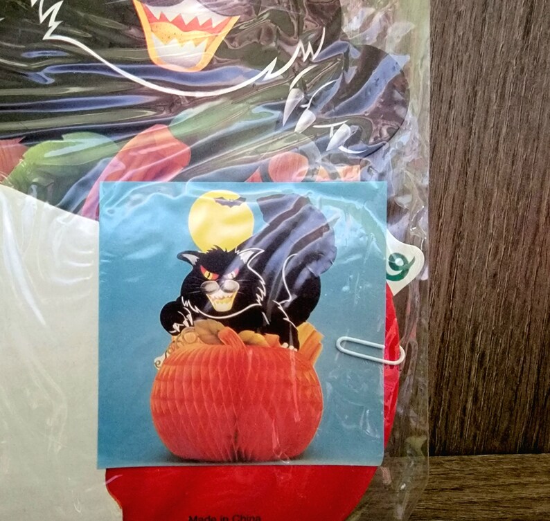 Set of 12 Vintage Halloween Decorations Etsy