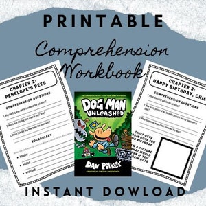 Dog Man Unleashed (Book 2) Comprehension Questions (Commercial Use)