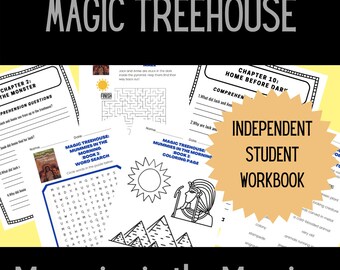 Magic Treehouse: Mummies in the Morning (Book 3) Comprehension and Activity Workbook