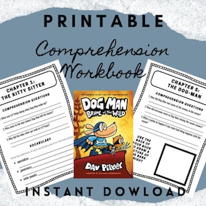 Dog Man Brawl of the Wild (Book 6) Comprehension Questions (Commercial Use)