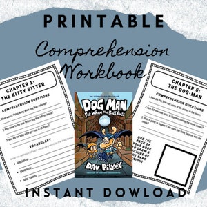 Dog Man For Whom the Ball Rolls (Book 7) Comprehension Questions (Commercial Use)