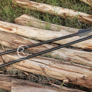 Medieval 300 Spartan Spear Hand Forged Spear Ottoman Style Viking Metal Forged Spear Reenactment Battles Viking Spear For Combat gift or him