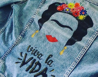 Frida kahlo jacket | Etsy Italia