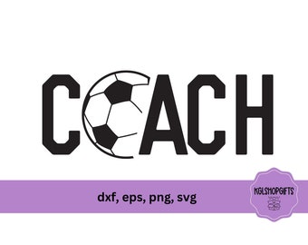 Soccer Coach Digital Download File