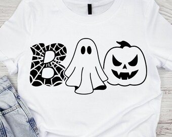 Boo Halloween SVG EPS PNG Graphic